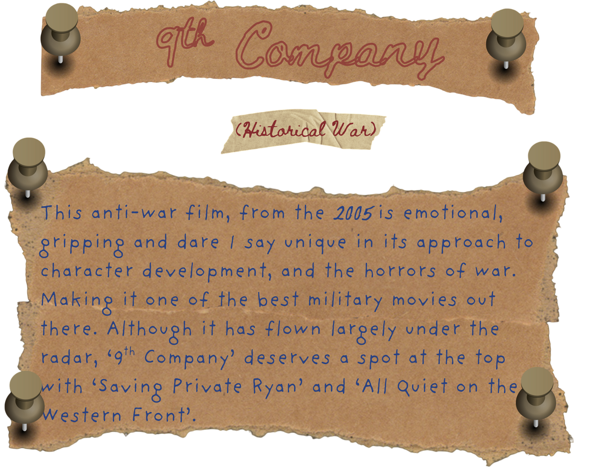 9th Company Description