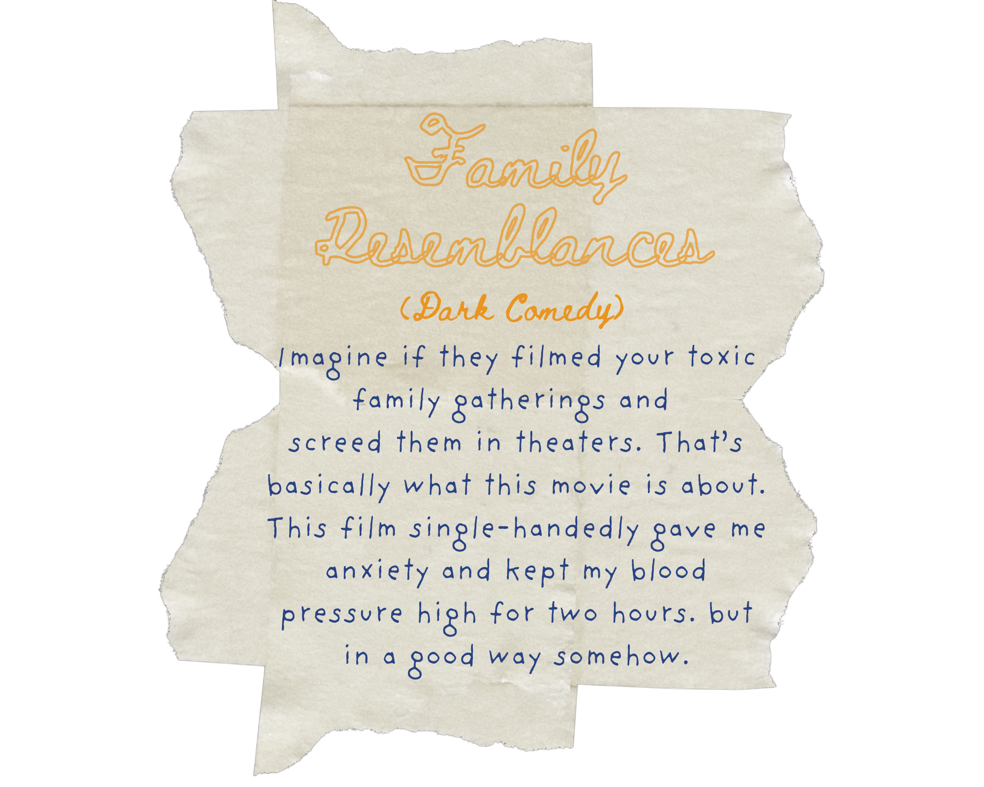 Family Resemblances Description