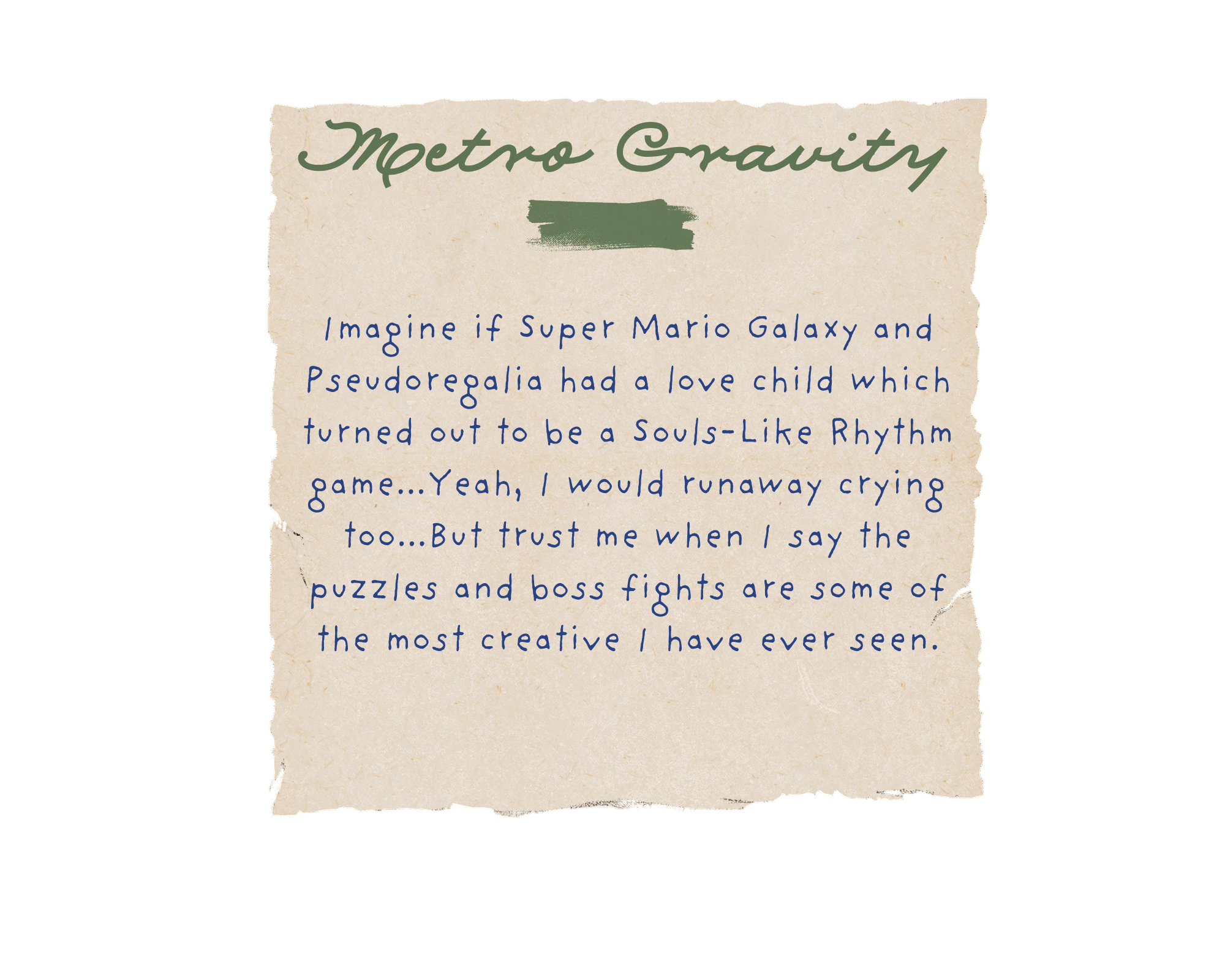 Metro Gravity Review